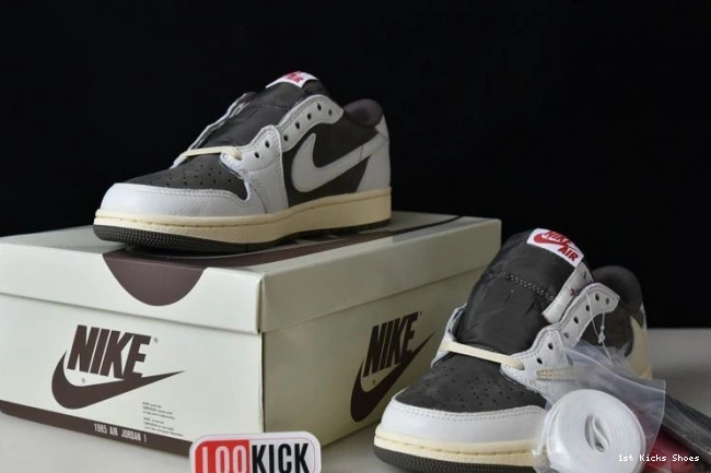 1st Kicks DM7866-162 Jordan Reverse 1 x Mocha Travis Air Scott 0820